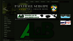 What Paintballsergipe.com website looked like in 2017 (6 years ago)