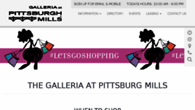 What Pittsburghmills.com website looked like in 2017 (6 years ago)