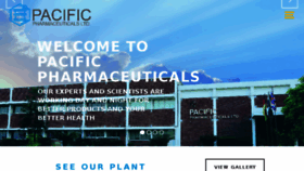 What Pacificpharmaceuticals.com website looked like in 2017 (6 years ago)