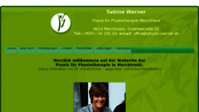 What Physio-werner.at website looked like in 2017 (6 years ago)