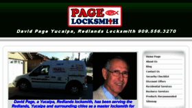What Pagelocksmith.com website looked like in 2017 (6 years ago)