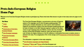 What Piereligion.org website looked like in 2017 (6 years ago)