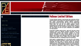 What Pullmaneditions.com website looked like in 2017 (6 years ago)