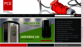 What Pcelectric.at website looked like in 2017 (9 years ago)