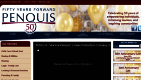 What Penquis.org website looked like in 2017 (6 years ago)