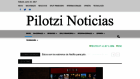 What Pilotzinoticias.com website looked like in 2017 (6 years ago)