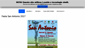 What Prolocobordano.it website looked like in 2017 (6 years ago)