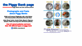 What Piggybankpage.co.uk website looked like in 2017 (6 years ago)