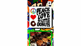 What Peaceloveandlittledonuts.com website looked like in 2017 (8 years ago)