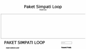 What Paketsimpatiloop.com website looked like in 2017 (6 years ago)