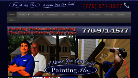 What Paintingplus.com website looked like in 2017 (6 years ago)