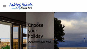 What Pakiriholidaypark.co.nz website looked like in 2017 (6 years ago)
