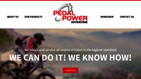 What Pedalpowercyclecentre.com website looked like in 2017 (6 years ago)