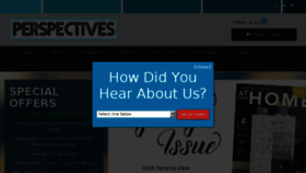 What Perspectives-usa.com website looked like in 2017 (6 years ago)