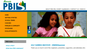 What Pbismn.org website looked like in 2017 (6 years ago)