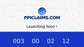 What Ppiclaims.com website looked like in 2017 (6 years ago)