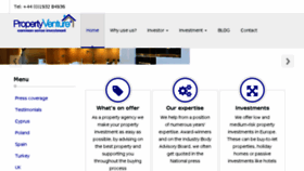 What Property-venture.com website looked like in 2017 (6 years ago)