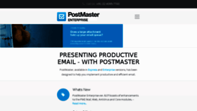 What Postmaster.in website looked like in 2017 (6 years ago)