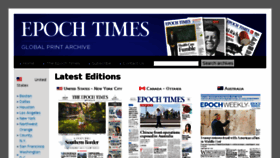 What Printarchive.epochtimes.com website looked like in 2017 (6 years ago)
