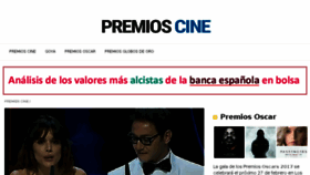 What Premios-cine.com website looked like in 2017 (6 years ago)