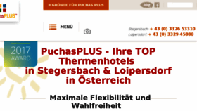 What Puchasplus.at website looked like in 2017 (6 years ago)
