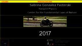 What Physicsgirl.com website looked like in 2017 (6 years ago)