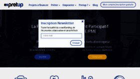 What Pretup.fr website looked like in 2017 (6 years ago)