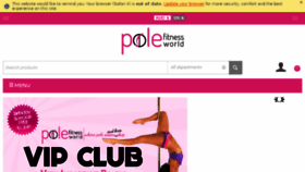 What Polefitnessworld.com website looked like in 2017 (6 years ago)