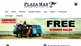 What Plazamar2.com website looked like in 2017 (6 years ago)