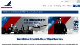 What Piedmont-airlines.com website looked like in 2017 (6 years ago)
