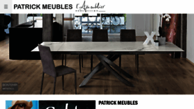 What Patrickmeubles.fr website looked like in 2017 (6 years ago)