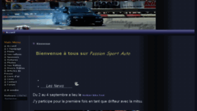 What Passionsportauto.ch website looked like in 2017 (6 years ago)