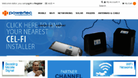 What Powertec.com.au website looked like in 2017 (6 years ago)