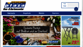 What Plaza.de website looked like in 2017 (6 years ago)