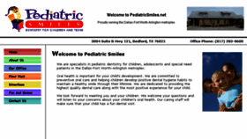 What Pediatricsmiles.net website looked like in 2017 (6 years ago)