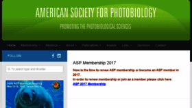 What Photobiology.org website looked like in 2017 (6 years ago)