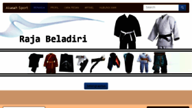 What Pasar-beladiri.com website looked like in 2017 (6 years ago)