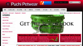 What Puchipetwear.com website looked like in 2017 (6 years ago)