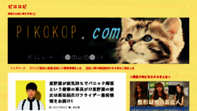 What Pikokopi.com website looked like in 2017 (6 years ago)