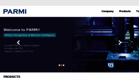 What Parmi.com website looked like in 2017 (6 years ago)