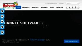 What Playoutsoftware.com website looked like in 2017 (6 years ago)