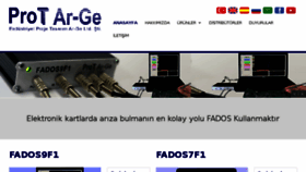 What Protarge.com.tr website looked like in 2017 (6 years ago)