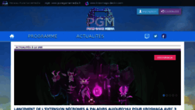 What Puregamemedia.fr website looked like in 2017 (6 years ago)