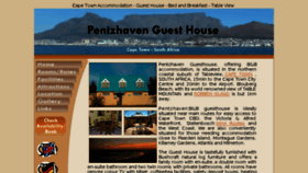 What Pentzhaven.co.za website looked like in 2017 (6 years ago)