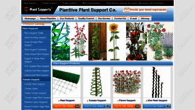 What Plantsupports.org website looked like in 2017 (6 years ago)
