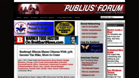 What Publiusforum.com website looked like in 2017 (6 years ago)
