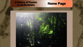 What Prestonherts.co.uk website looked like in 2017 (8 years ago)