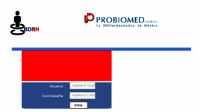 What Probiomed.com.mx website looked like in 2017 (6 years ago)