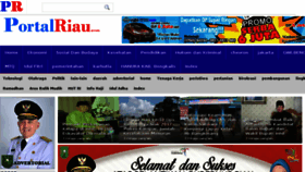 What Portalriau.com website looked like in 2017 (6 years ago)