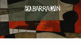 What Paulabarragan.com website looked like in 2017 (6 years ago)